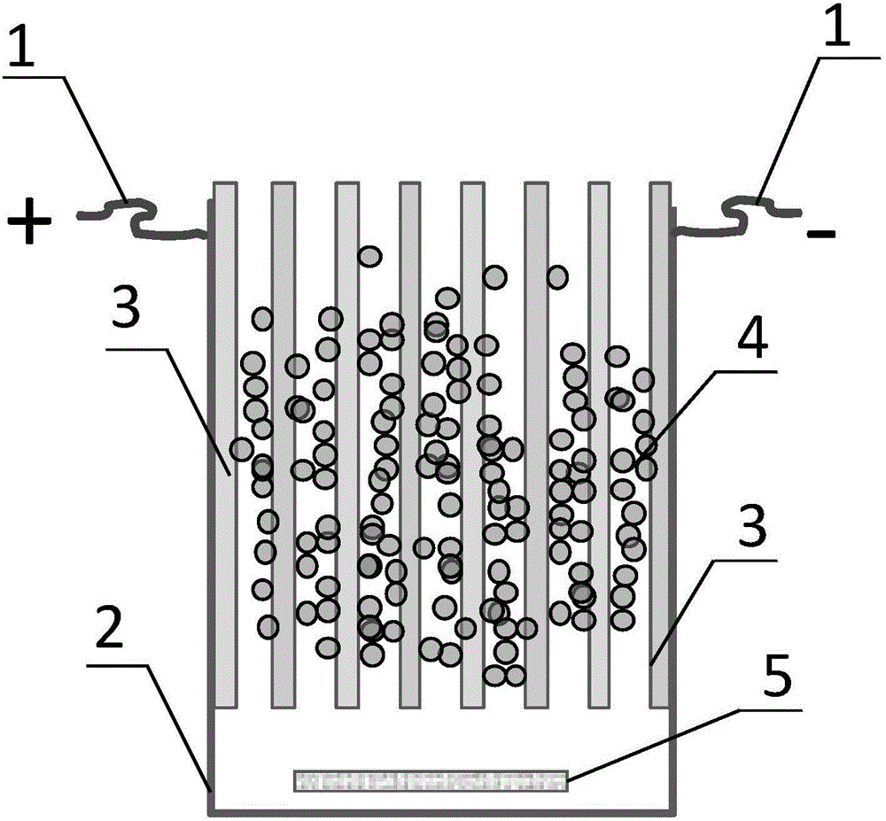 Zero-valent iron type water purifying method based on electric field intensification and reactor