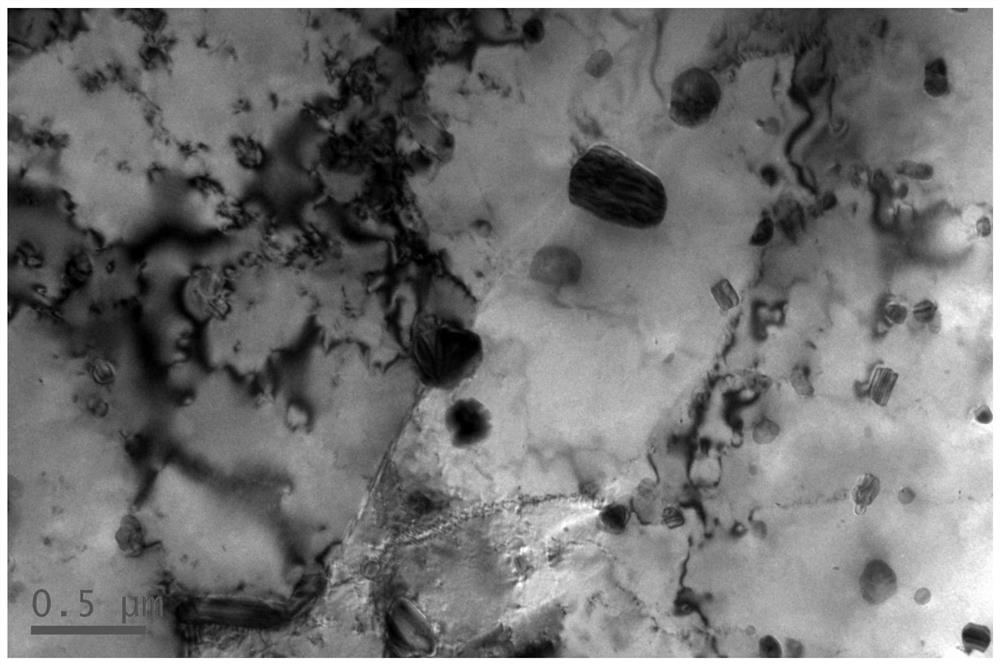 Method for simultaneously improving strength and electric conductivity of Cu-Cr-Nb alloy