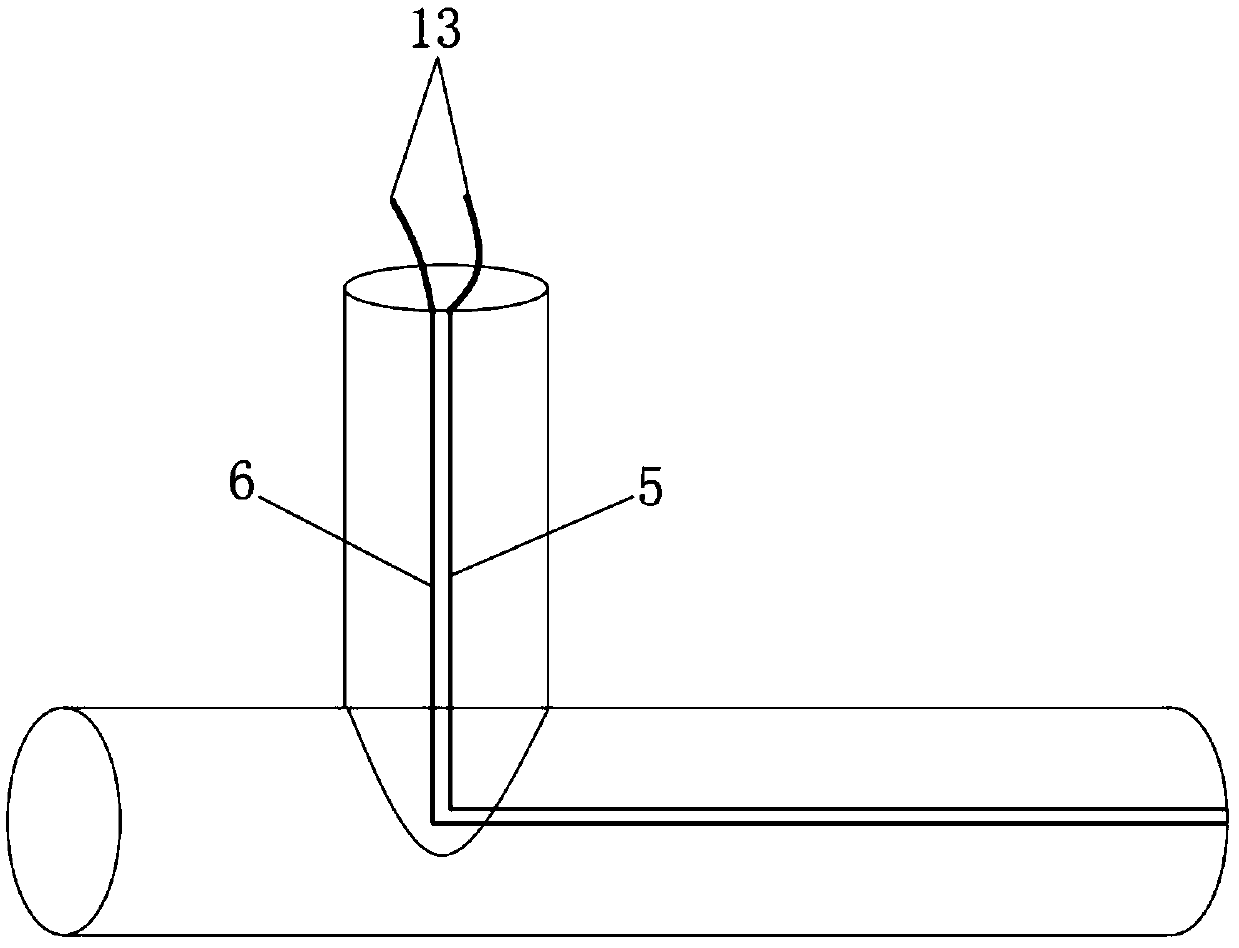 Underground pipeline identification and monitoring system and use method