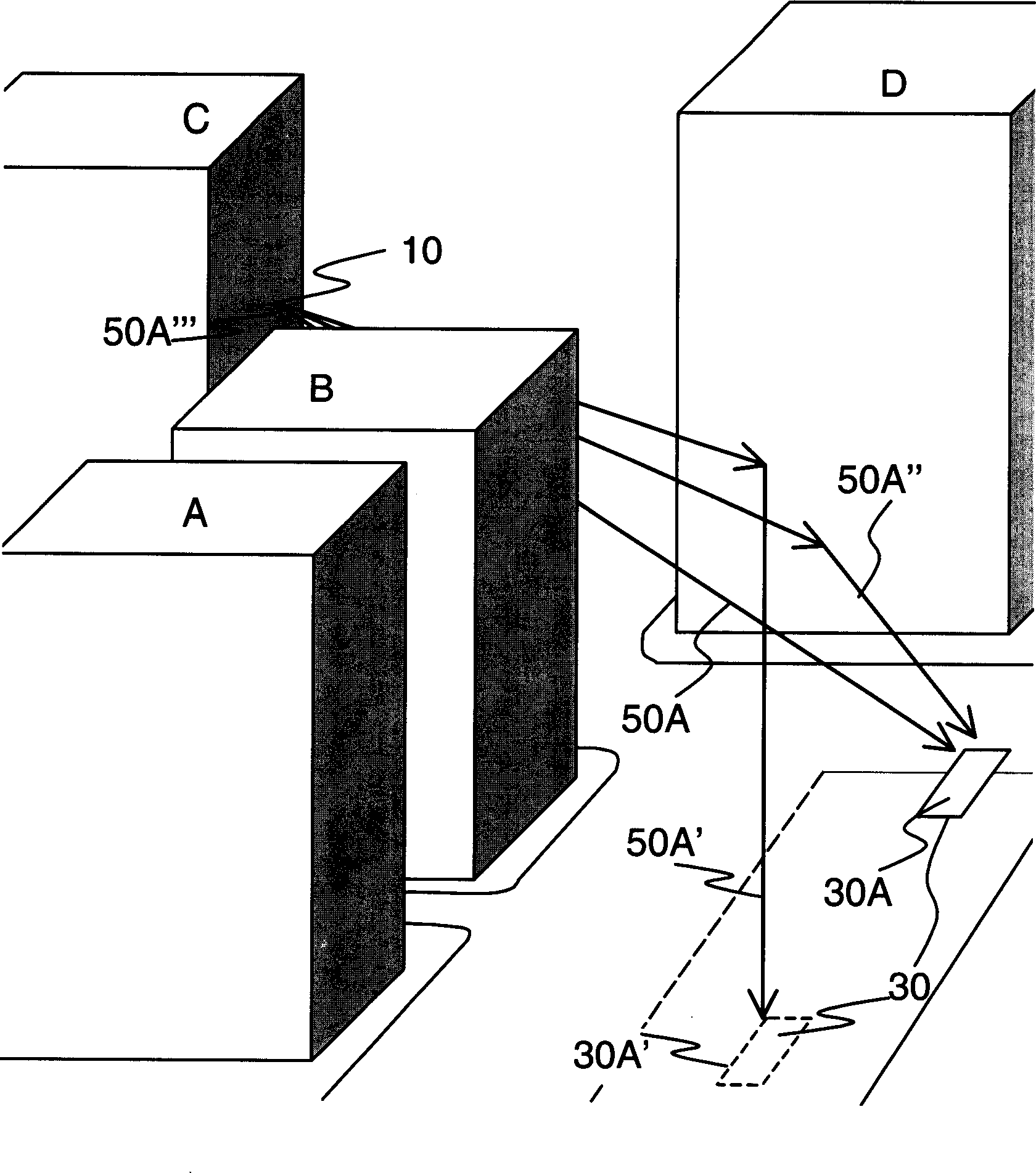 Method and system for determining a location of a wireless transmitting device and guiding the search for the same