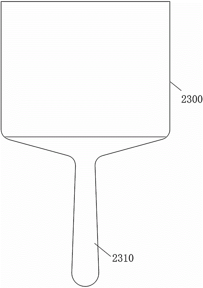 Clamping hoop curved tooling and clamping hoop U-shaped forming mold