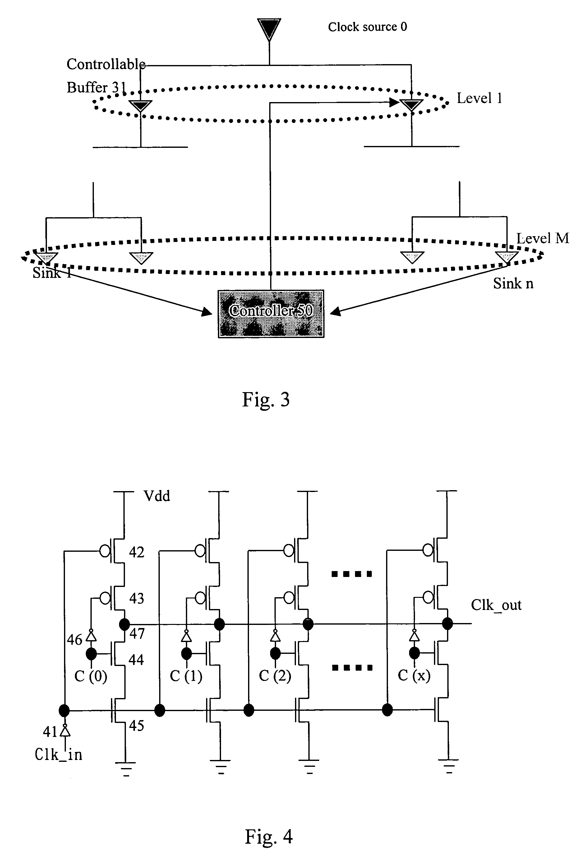 Method for dynamic balancing of a clock tree