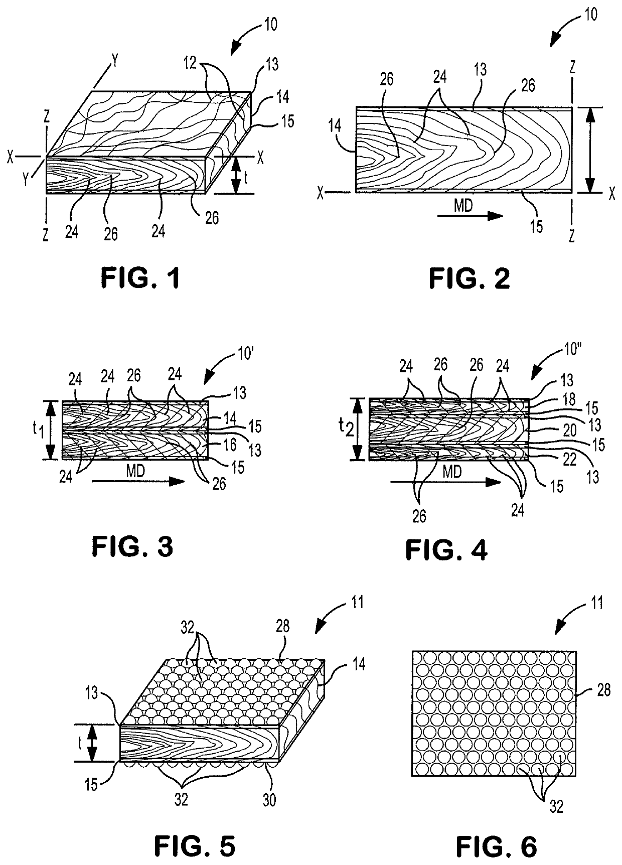 Process for forming a high loft, nonwoven web exhibiting excellent recovery