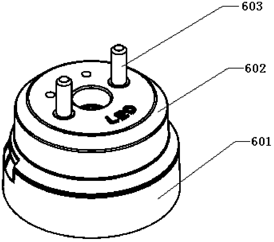 Light-emitting diode (LED) fluorescent lamp with rotatable lamp heads