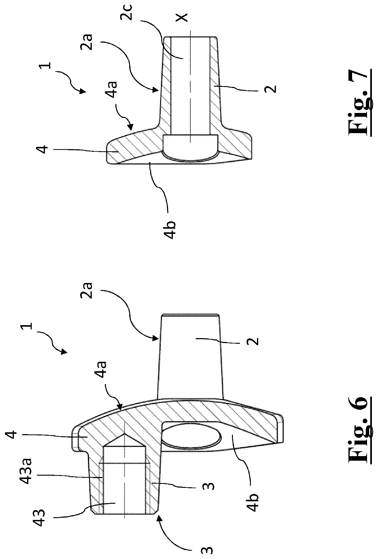 Improved glenoid adapter for shoulder joint prosthesis