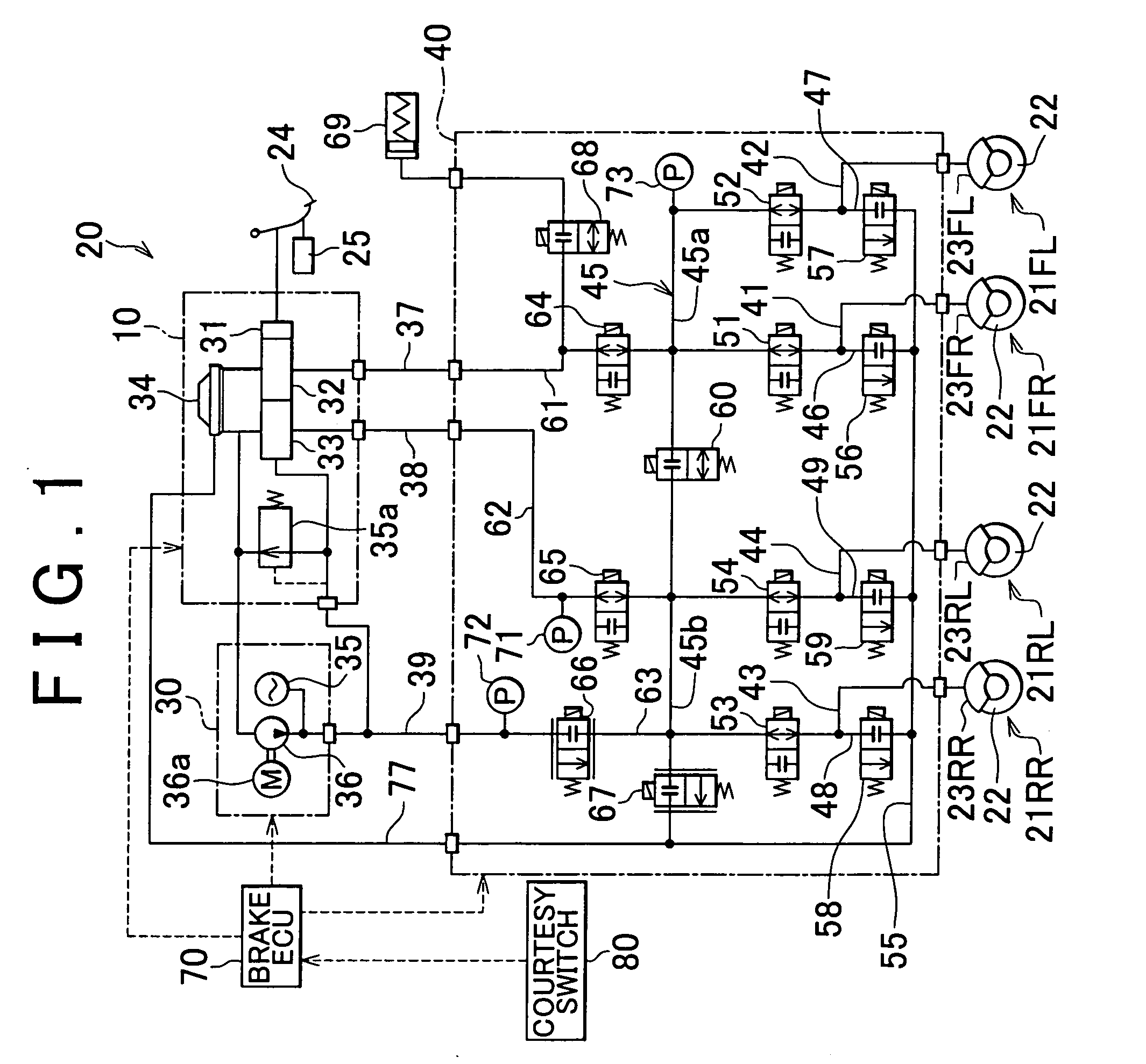 Brake control apparatus and control method thereof