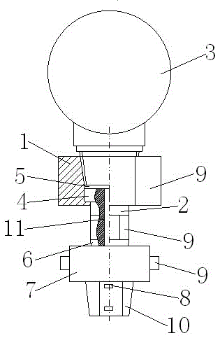 Wastewater collecting device for construction sites