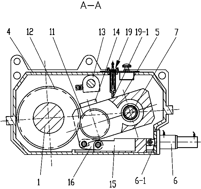 Operating gearbox