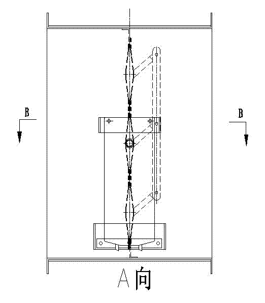 Locking device in fire damper