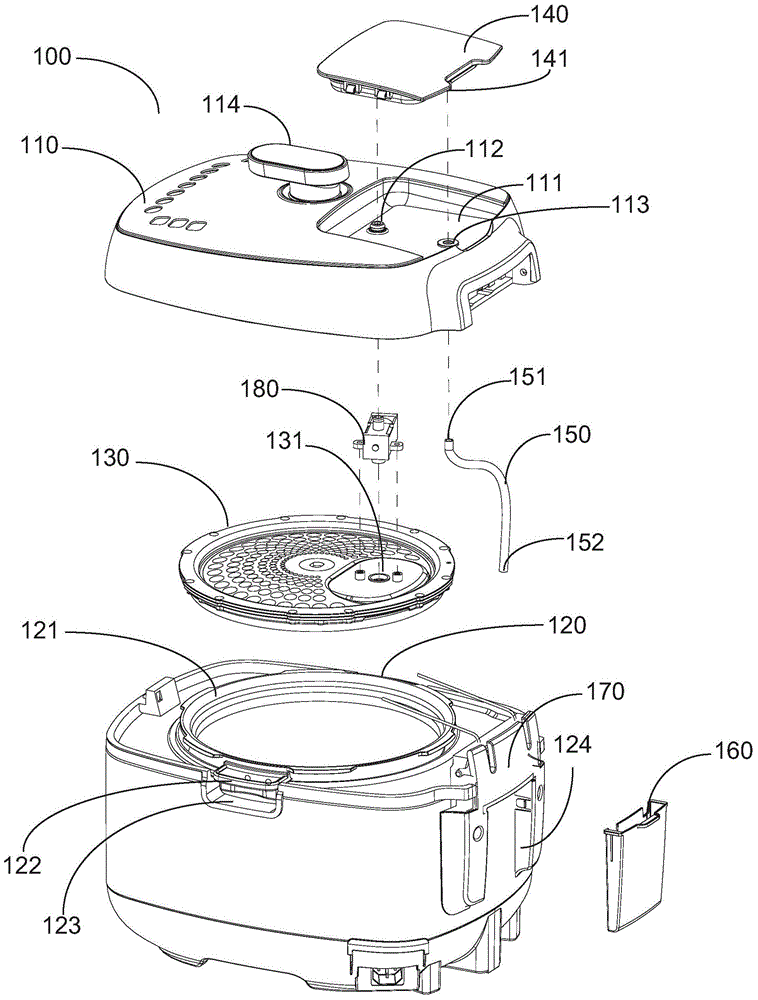 Electric pressure cooker