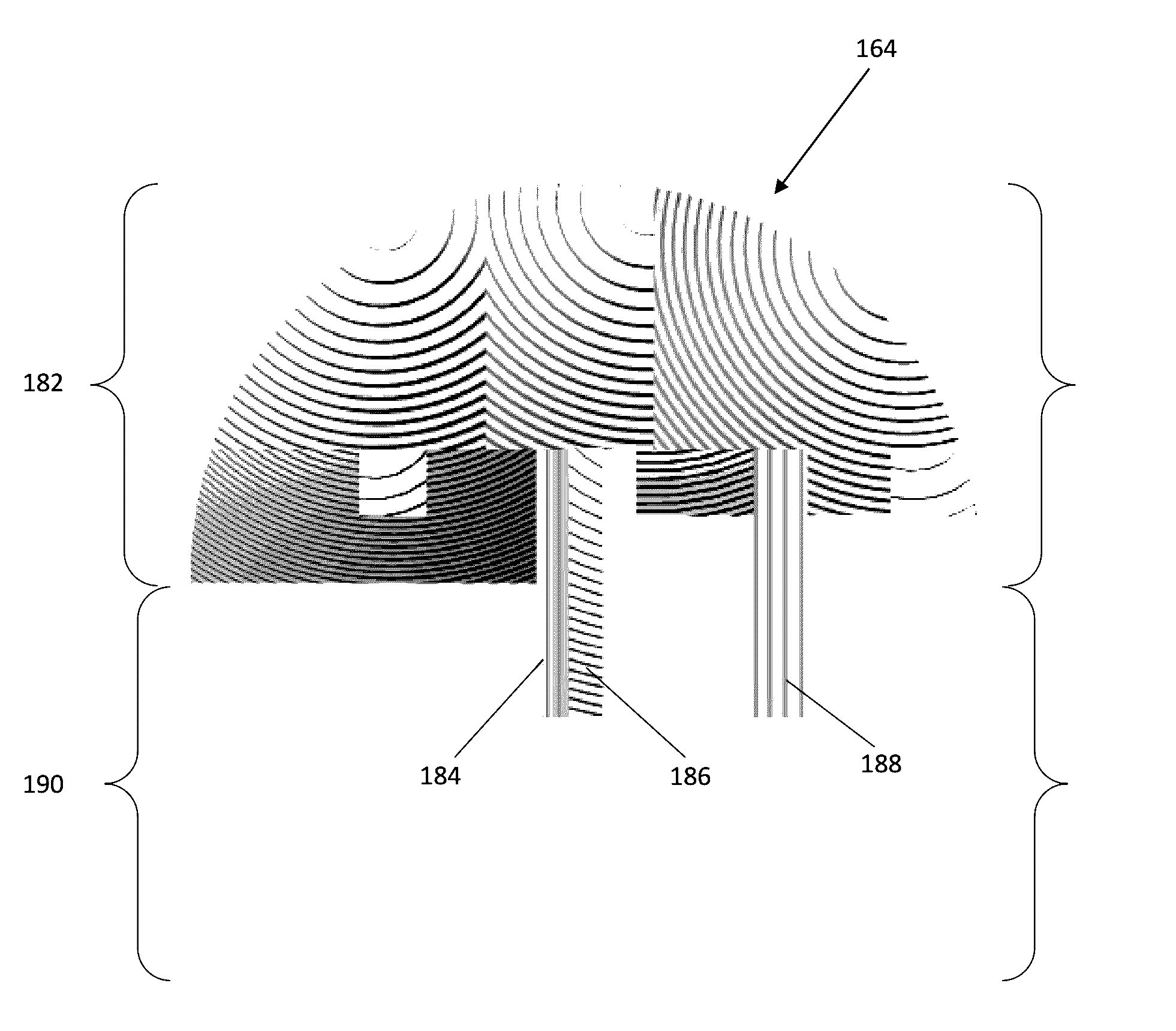 Lens for pet rejecting passive infrared sensor