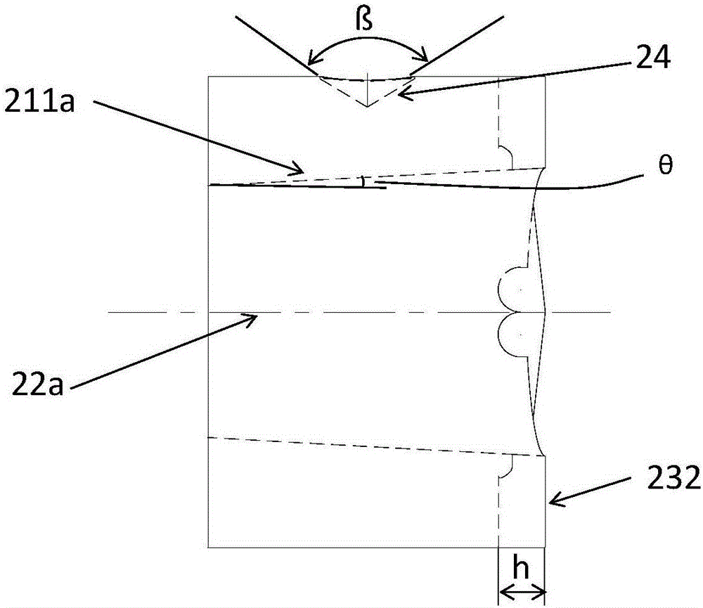 Grinding device of welding gun electrode rod