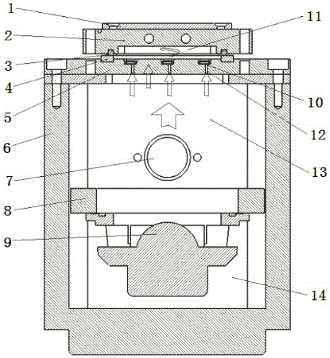 MEMS microphone testing mechanism