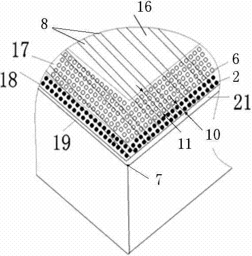 Compound model processing method and device for cutter