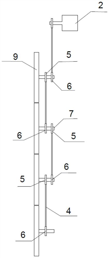 Improved damped rotation type charge level indicator and material level judgment method