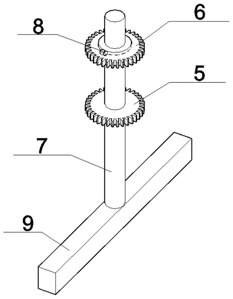 Improved damped rotation type charge level indicator and material level judgment method