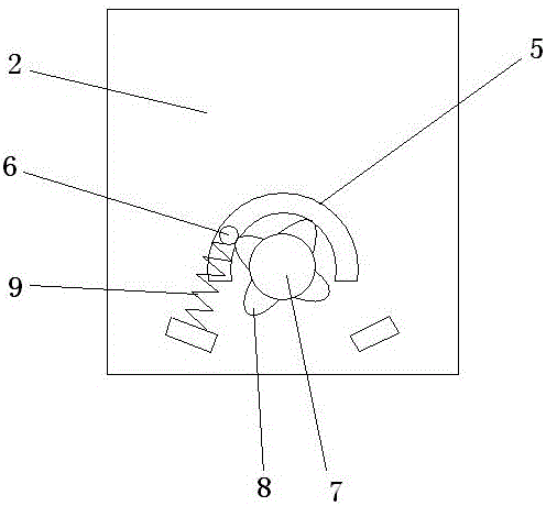 Combined type dried flower flowerpot and preparation method of pot body structure