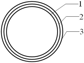 Tubular non-woven fabric and its preparation method