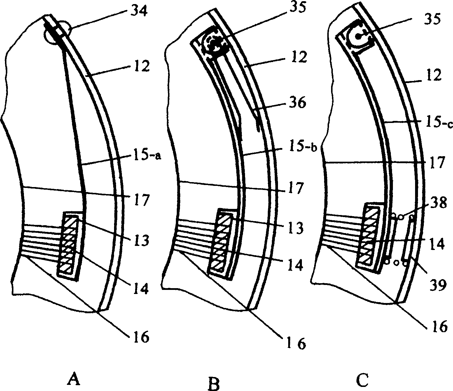 Ceramic filter element water purifier without disassembly and washing