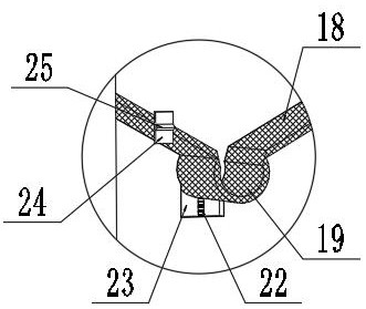 Hydraulic mechanical heat dissipation device for railway transportation