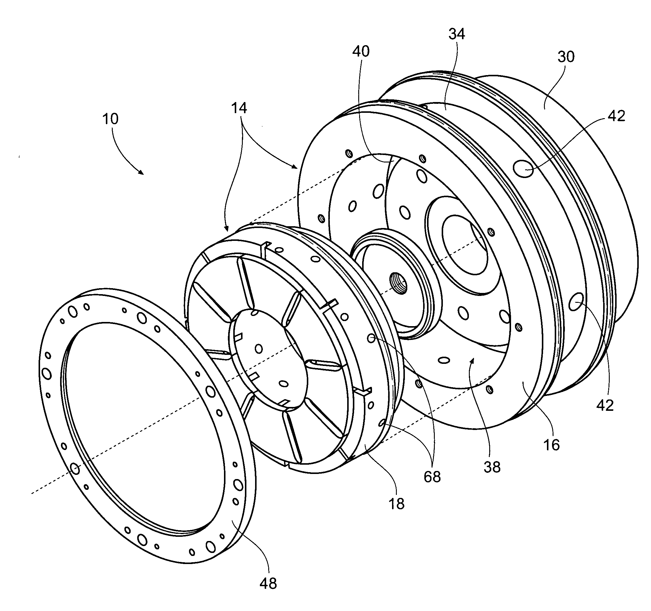 Hydraulic end float adjuster