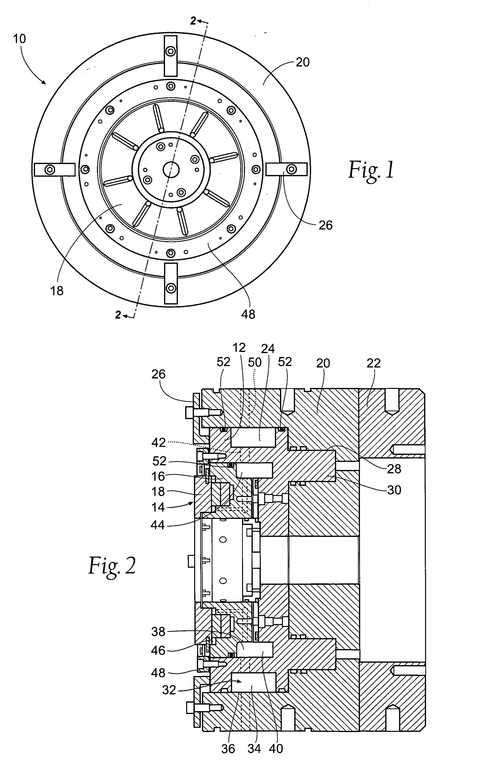 Hydraulic end float adjuster