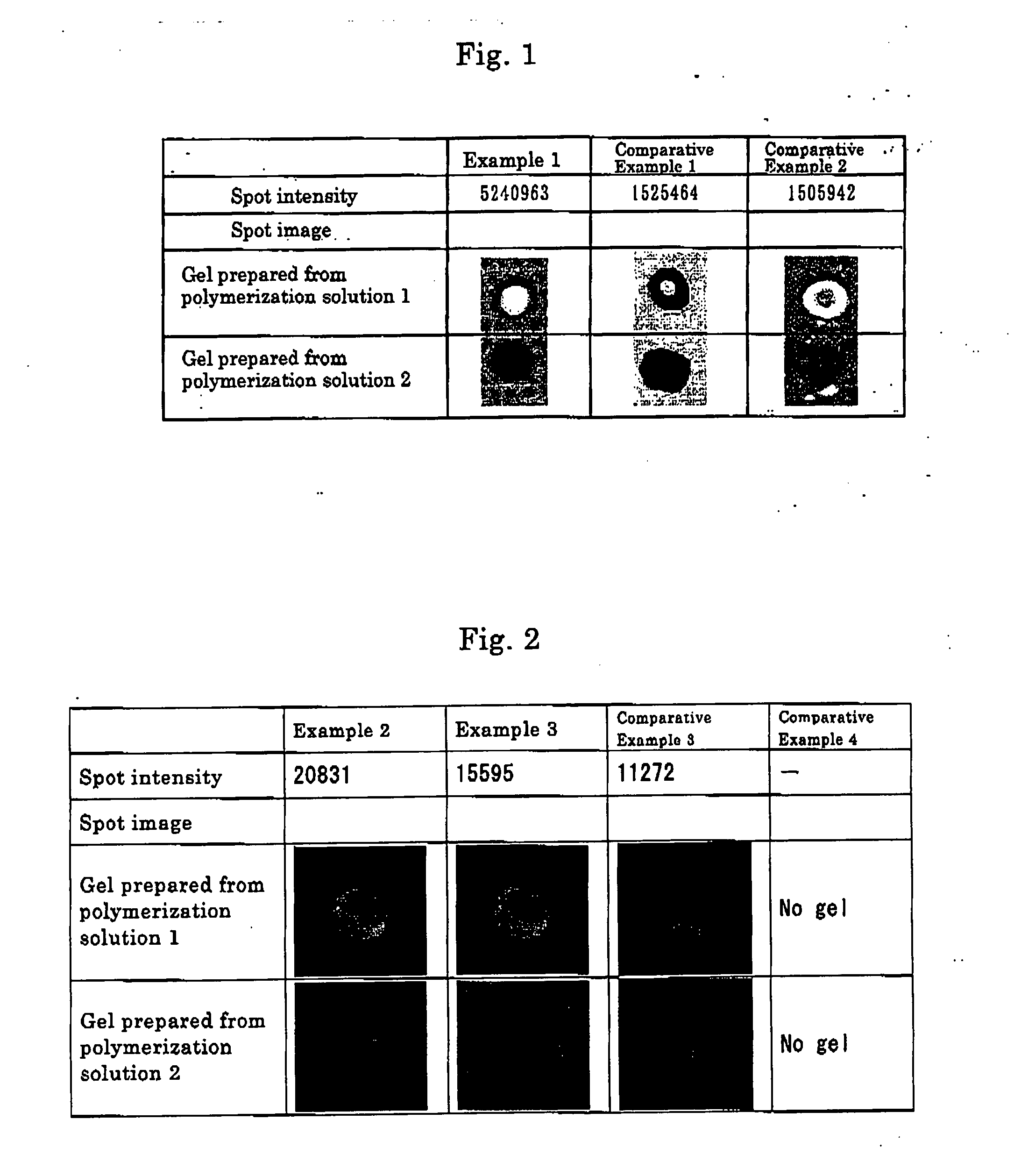 Gel having biosubstance fixed thereto and microarray utilizing the gel