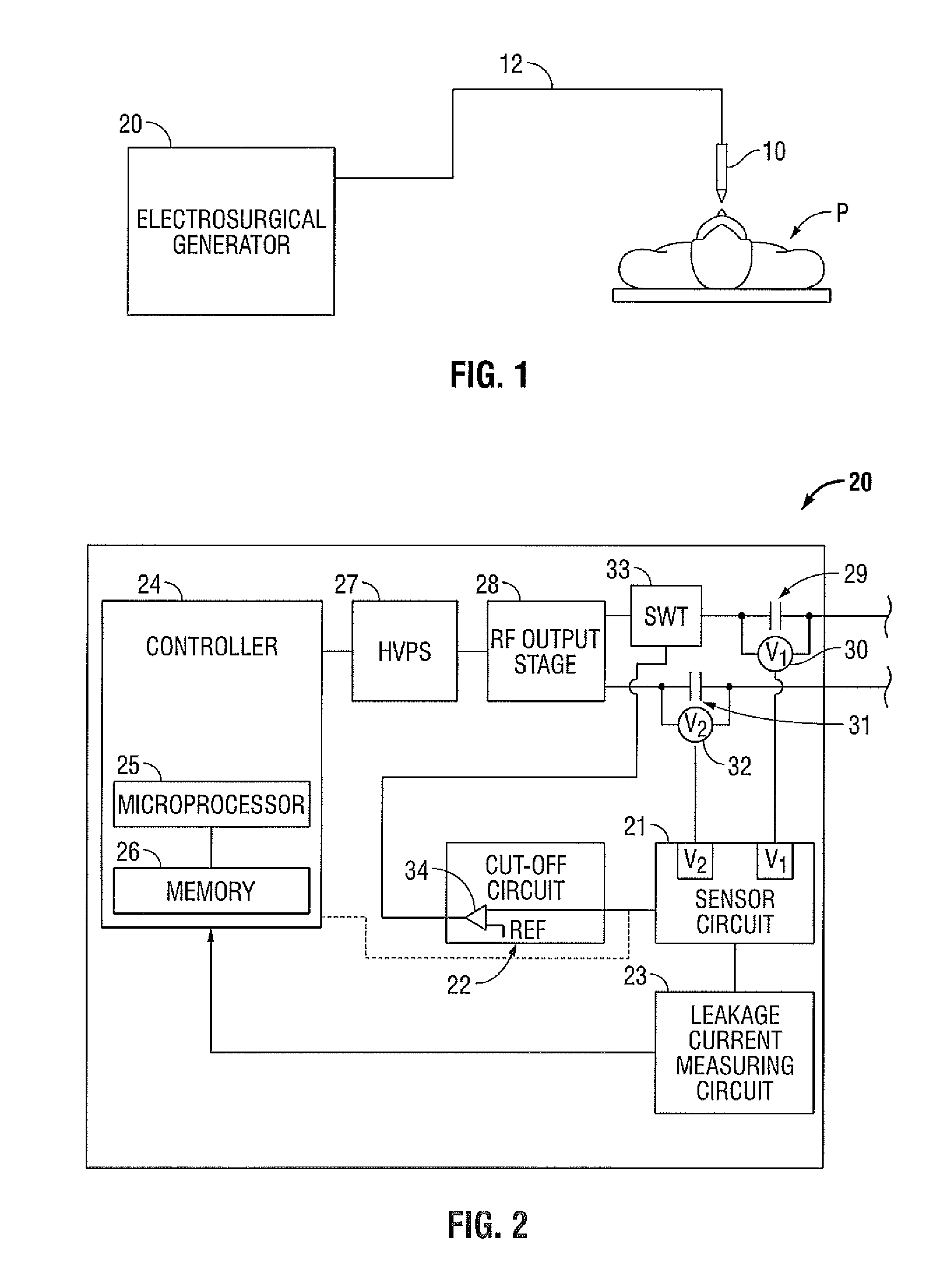 System and method for measuring current of an electrosurgical generator