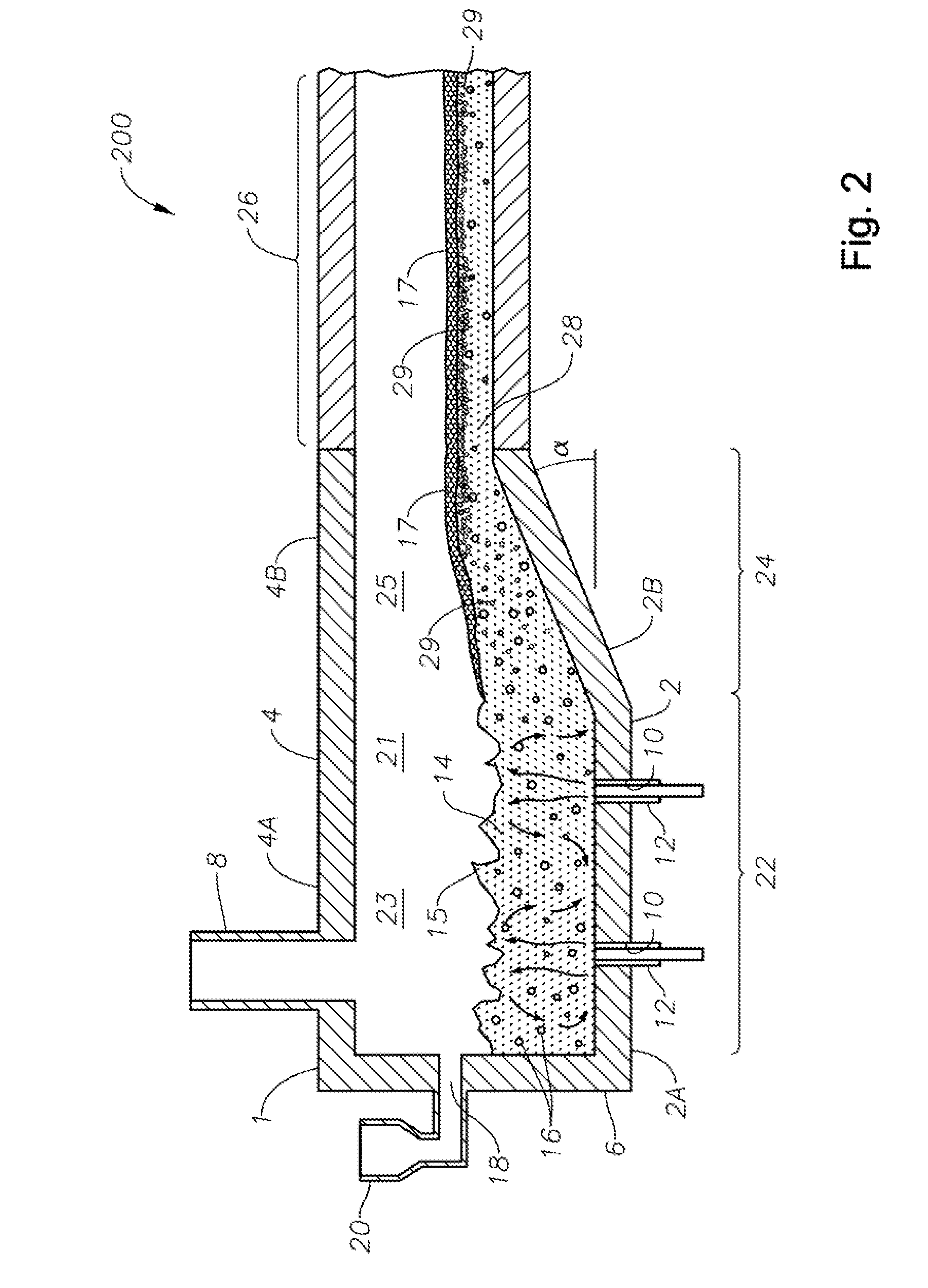 Submerged combustion melters having an extended treatment zone and methods of producing molten glass