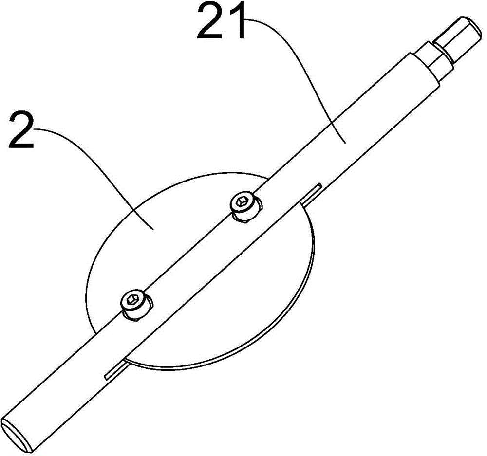 Flap valve with flow limiting device