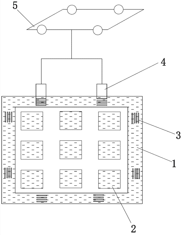 Board edge graphical tool manufacturing method preventing electrostatic spraying board from falling off