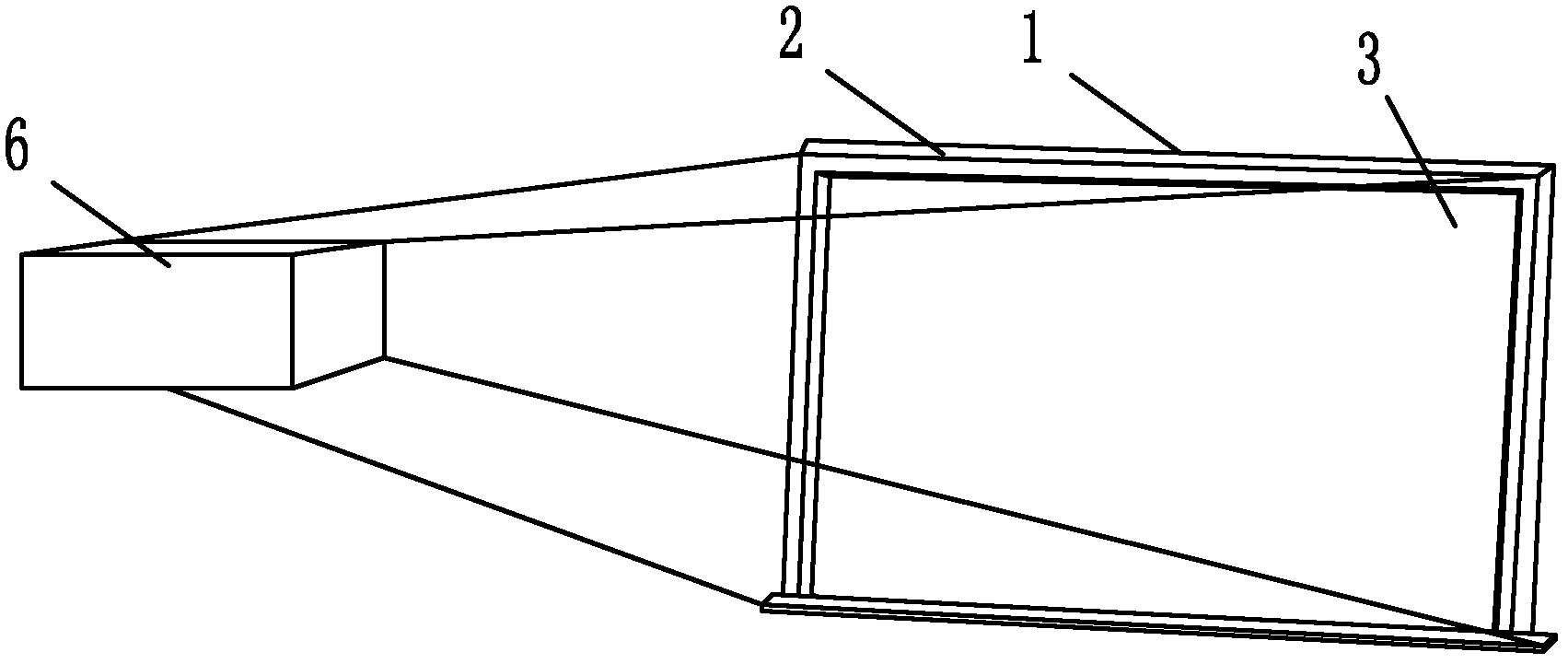 Non-contact-type ice hockey shooting training device based on gravity sensor