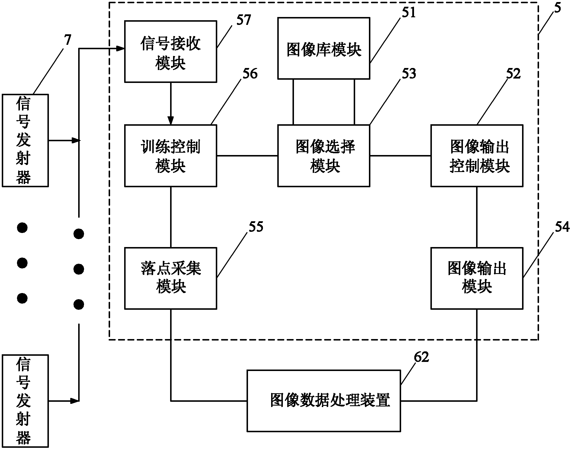 Non-contact-type ice hockey shooting training device based on gravity sensor