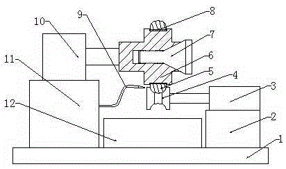 Double-motor water mill device for jade bracelet