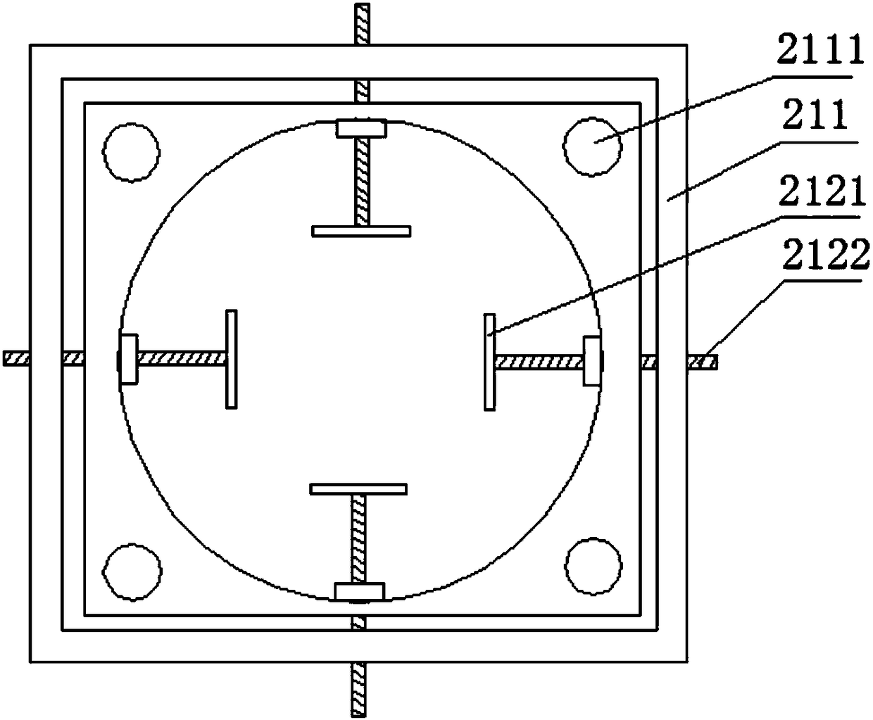 A film blowing machine with antistatic and tension stabilizing functions