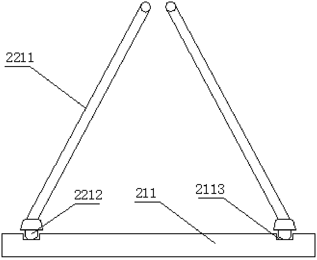 A film blowing machine with antistatic and tension stabilizing functions