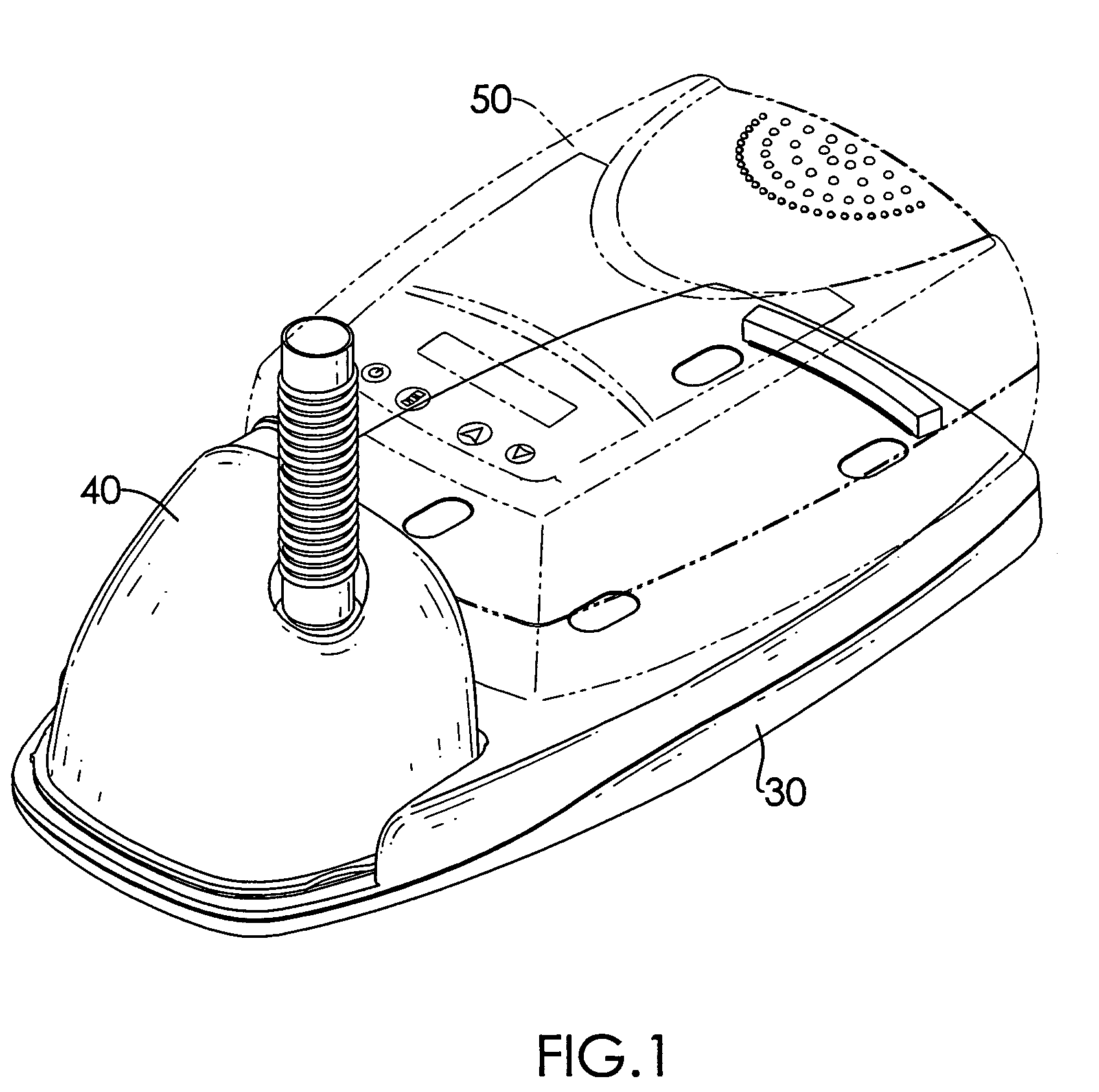 Heater assembly for a respiratory treatment machine