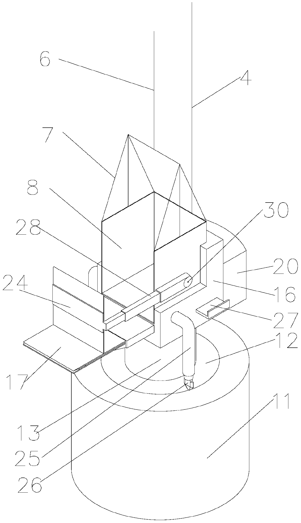 Undisturbed soil exploratory well sampling robot