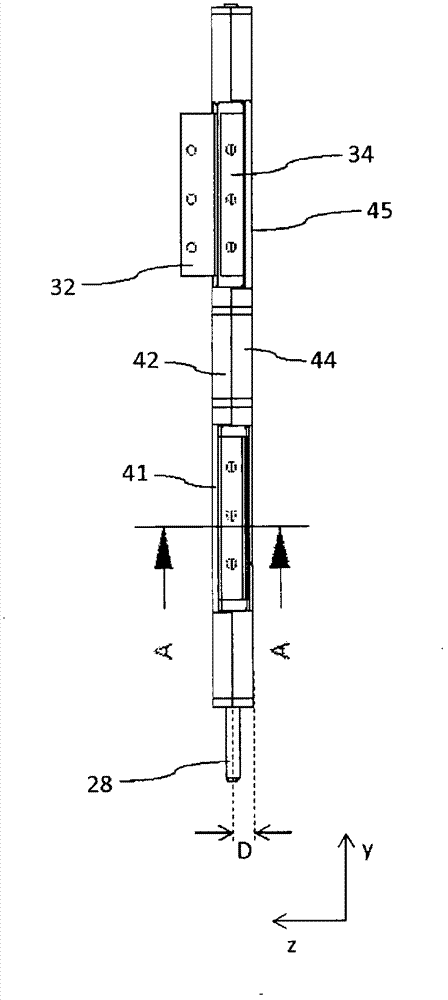 Electrochemical cell unit for a secondary battery