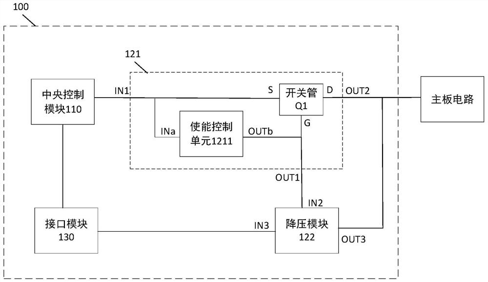 A voltage control device and system