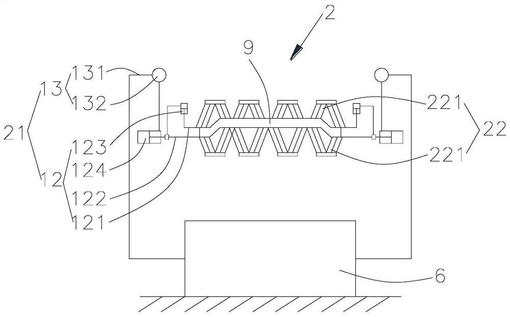 Canteen tableware washing system