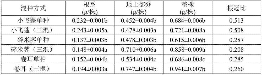 Method for restoring cadmium contaminated soil by means of hybrid planting