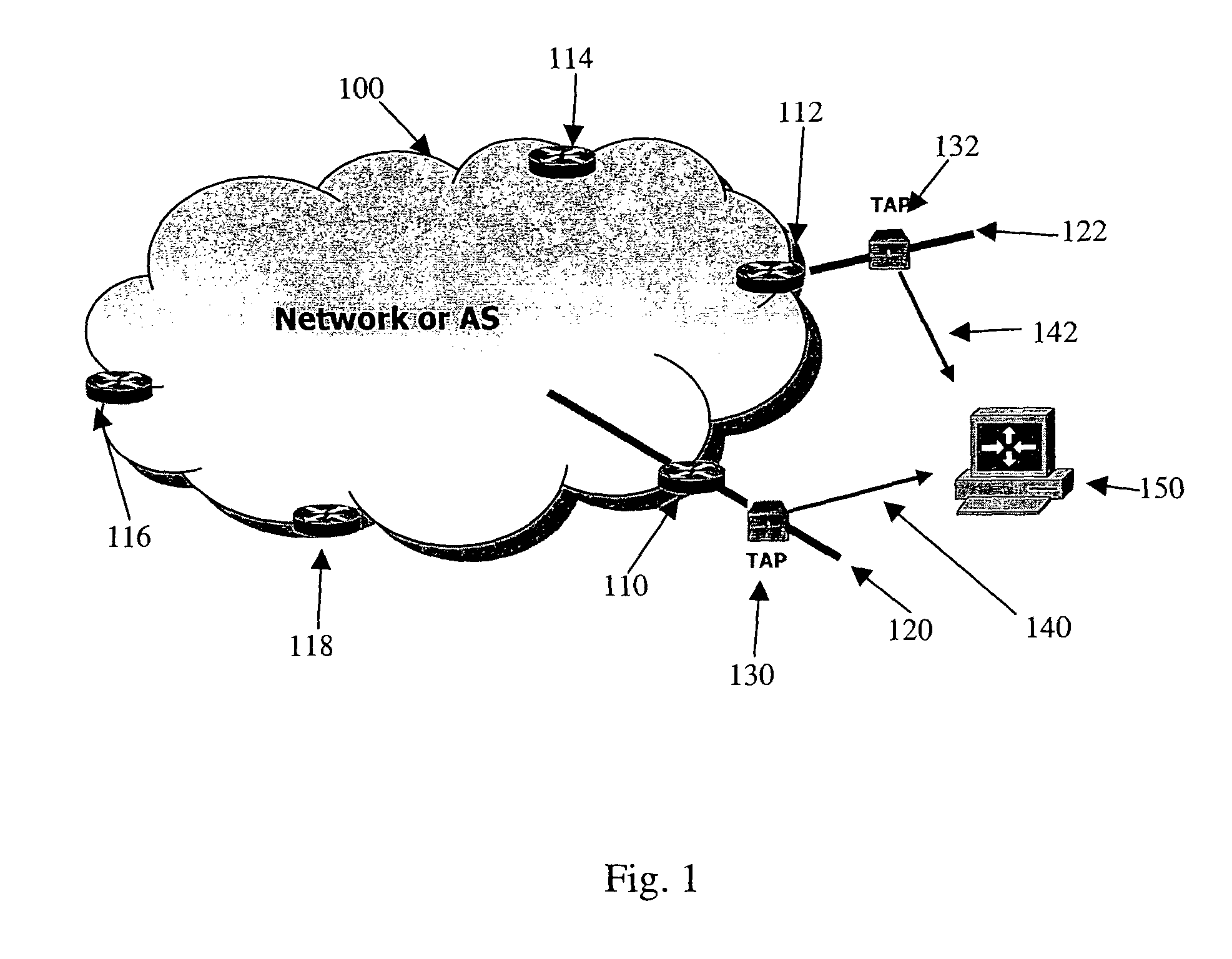 Non-intrusive method for routing policy discovery