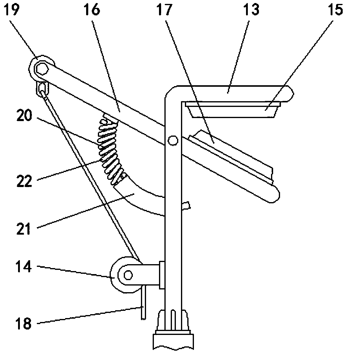 Portable pruning device for fruit tree maintenance in ecological orchards