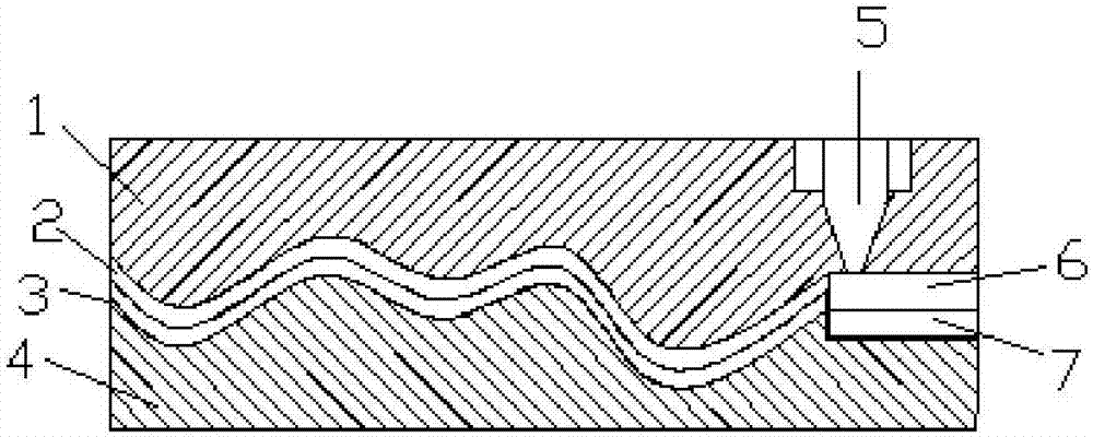 Clamping method of clamp for steel wire rope