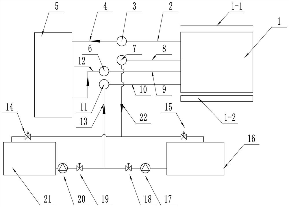 Direct cooling ice-making system for balancing compressor load and control method thereof