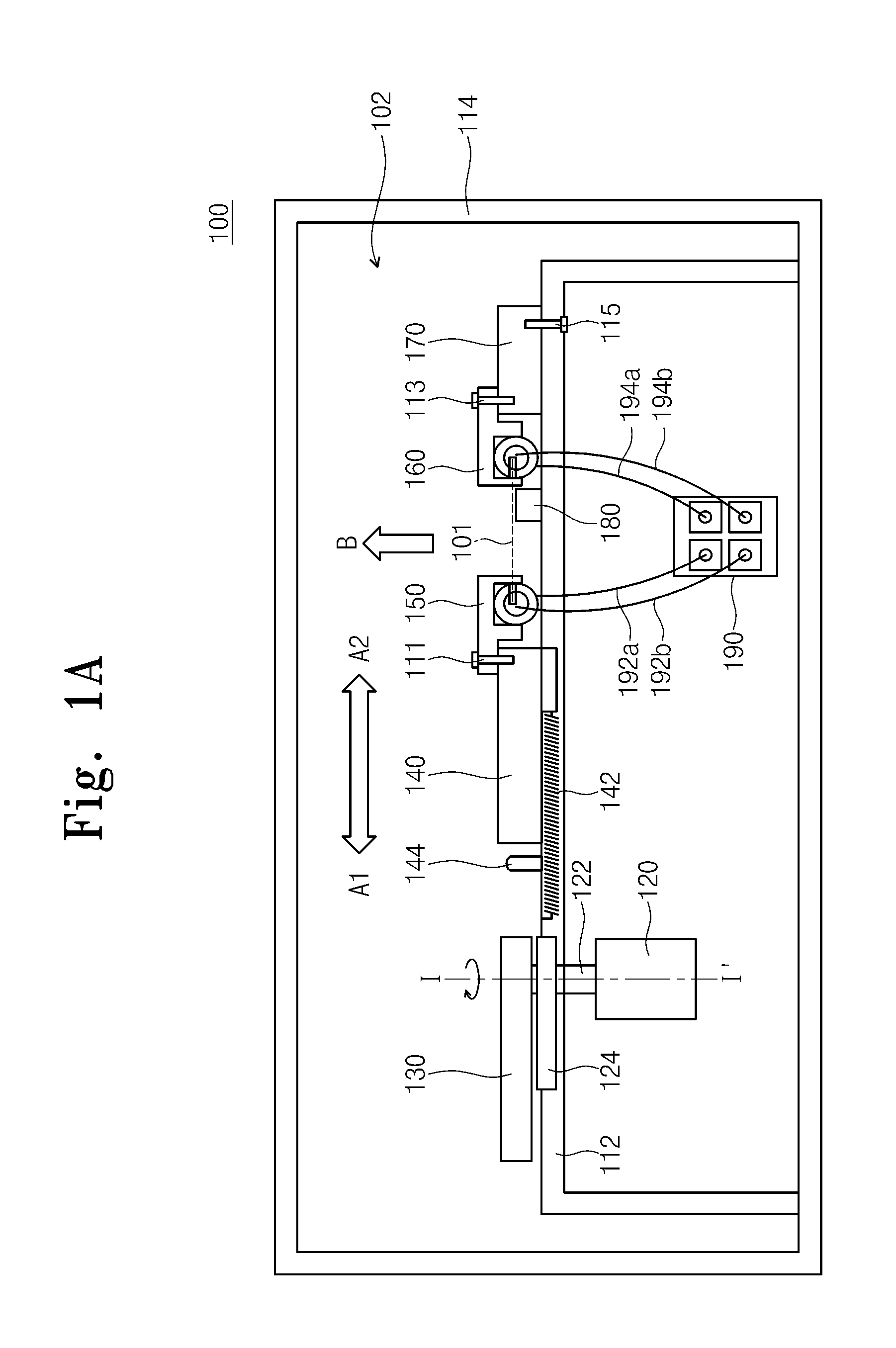 Bending test apparatus for flexible devices