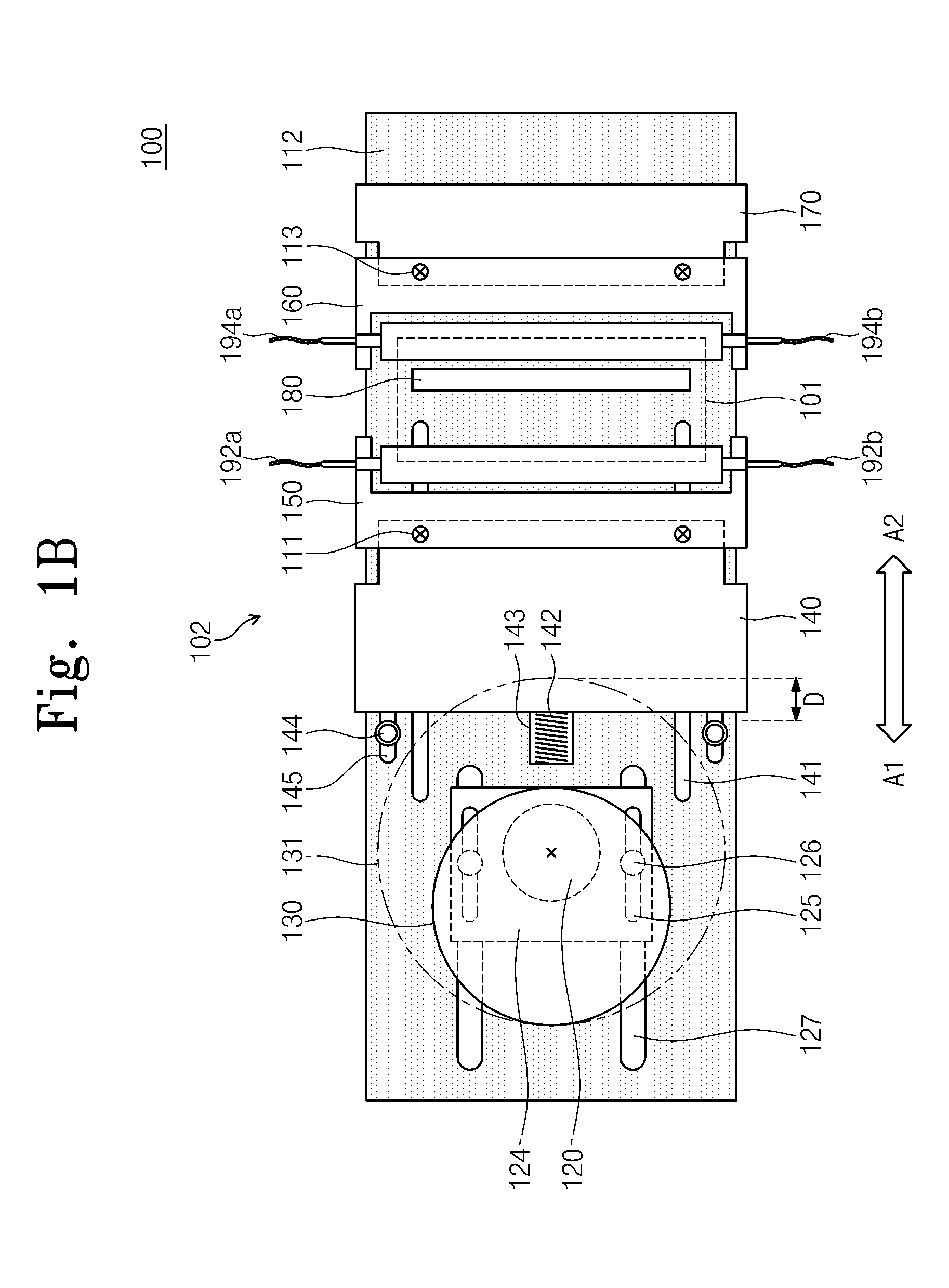 Bending test apparatus for flexible devices