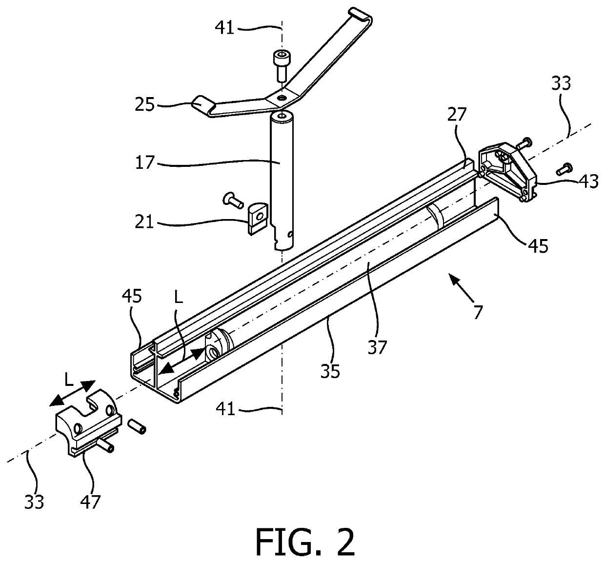 Elongated lighting module and lighting system