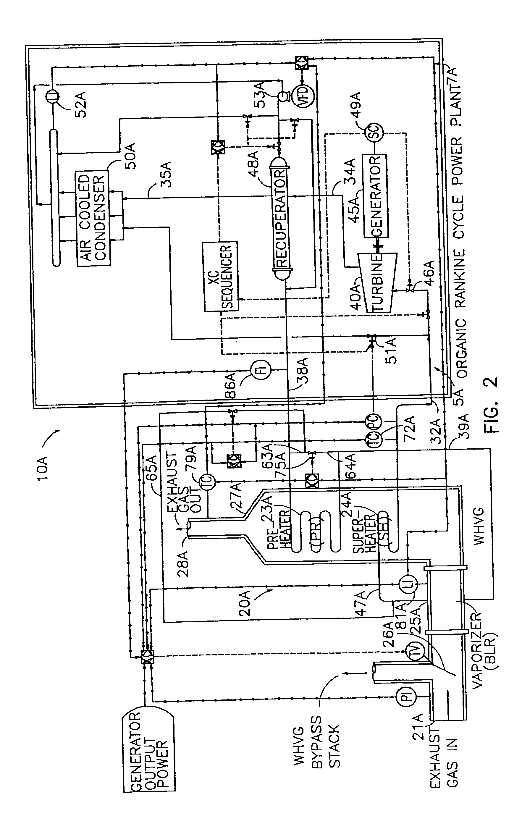 Direct heating organic rankine cycle